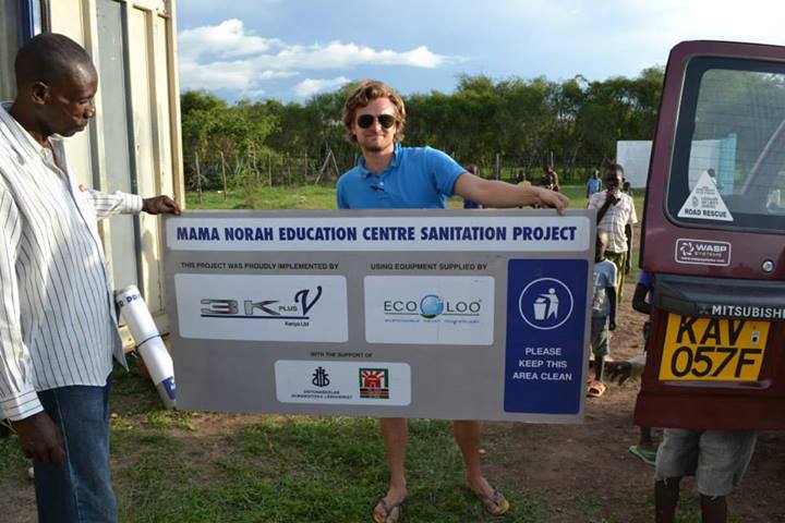 Kal´rl Svensson arbetar med Kenyaprojektet på SSHL